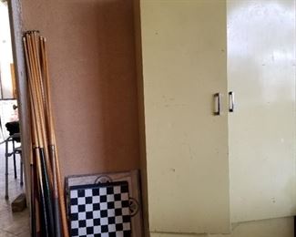 Vintage pantry cabinet 
66" x 36" x 15"