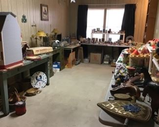 Room full of Vintage Toys