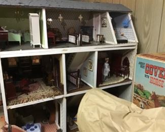 Doll House and lots of furnishings