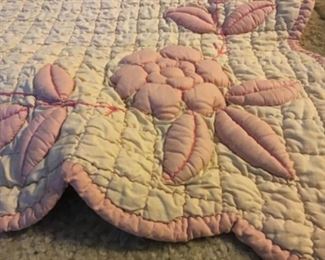 Hand stitched unusual Quilt