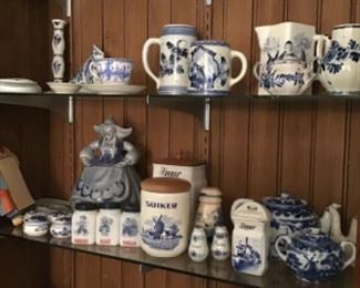 Cottageware, Limoges Covered Dish, Dutch Collection, Cookie Jar