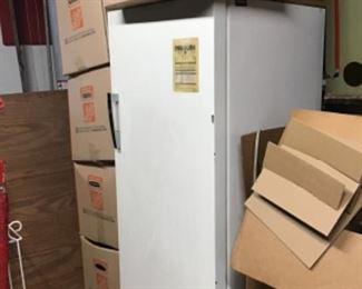 Upright freezer
