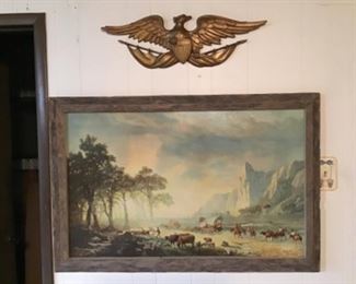 American Eagle, painting