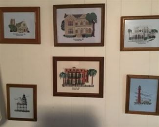 Cross stitch Galveston Art