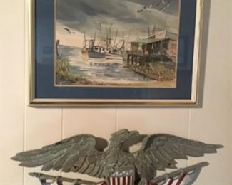 American Eagle, Nautical Painting