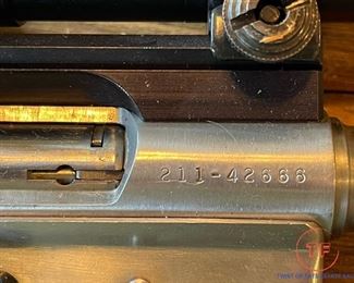 1985 RUGER Mark II .22 LR with Tasco AccuDot Scope