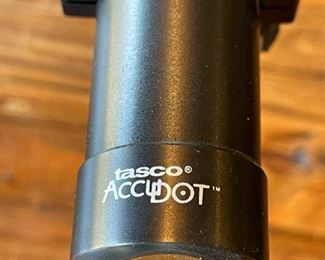 1985 RUGER Mark II .22 LR with Tasco AccuDot Scope