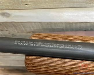 1993 RUGER M77 Mark II .220 Swift with Bipod Stand and Bushnell Scope