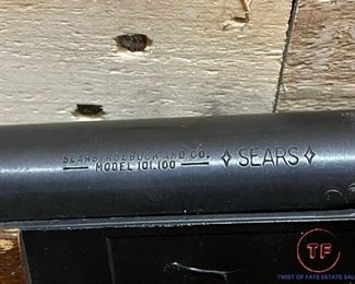 Vintage 1948 Sears 20 Gauge Shotgun Model 101.100