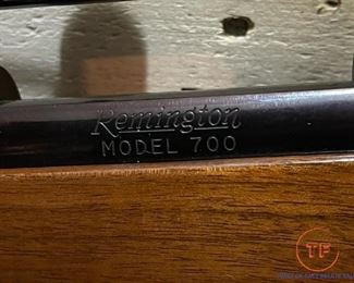 REMINGTON Model 700 Caliber .30-06 with Bushnell Scope