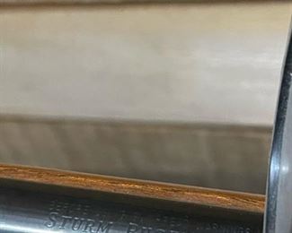 1978 RUGER Number One Single Shot .220 Swift Rifle with Bipod Stand and Tasco Scope