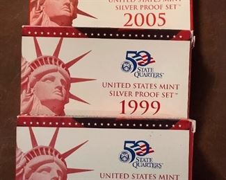 SILVER Proof Sets