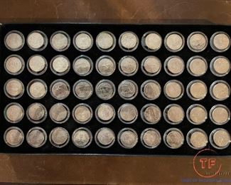 Complete set of 50 State Quarters