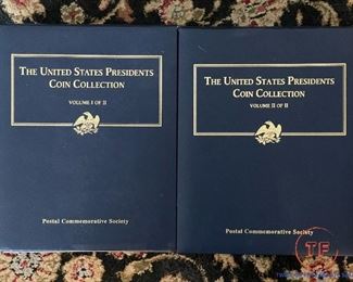 The United States Presidents Coin Collection - Volumes 1 & 2 (Complete to Nixon)