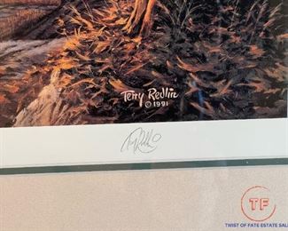 Signed Limited Edition "Autumn Evening" by TERRY REDLIN