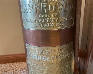 Antique Fireman's Extinguisher