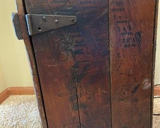 Antique STORZ Beer Wood Crate