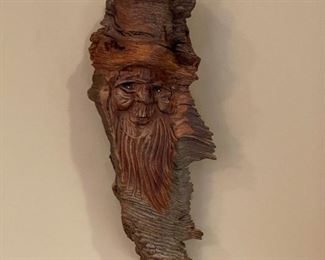 Hand Carved Wall Arrt