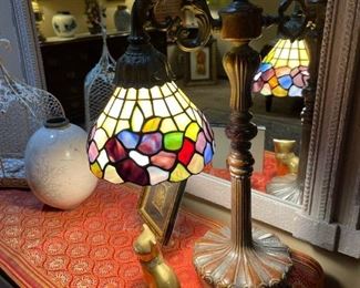 Tiffany Style Stain Glass Lamp