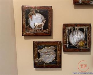 12 Month Moon Tiles by CAROLINE SCHMITZ