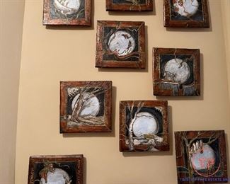 12 Month Moon Tiles by CAROLINE SCHMITZ