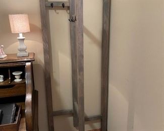 Barn Wood Style Hall Tree