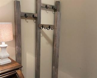 Barn Wood Style Hall Tree