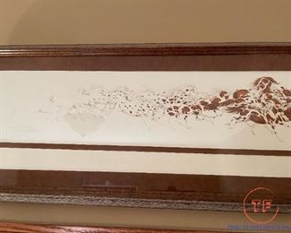 BEV DOOLITTLE "When Wind Had Wings" - Signed & Numbered Framed Print