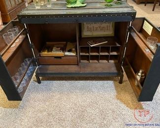 Pottery Barn Ludlow Trunk Dry Bar