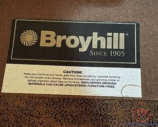 Broyhill Suede Sofa