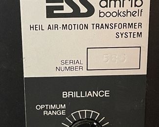 Vintage ESS amt 1b Speakers - PAIR