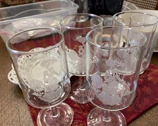 Stemware with Mrs Albee image
