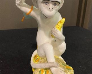 China monkey ornament.  