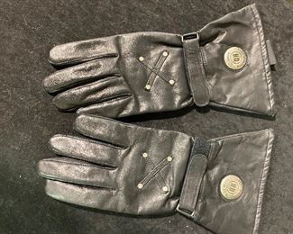 Harley Davidson motorcycle black leather gloves Men’s XL