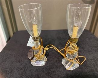 Antique candle lamps