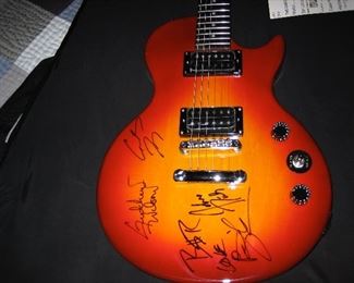 Ibanez signed guitar. Big and Rich ‘s , Big Kenny and John Rich and Gretchen Wilson.