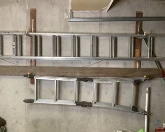 Extension & Adjustable Ladders
Two (2) ladders, both metal. One is a 12 foot adjustable ladder. One is a 12 foot (not extended) extension ladder.