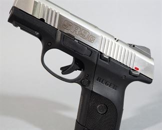 Ruger SR9c 9mm Luger Pistol SN# 336-36394, With 3 Total Mags, Mag Ends And Paperwork, In Box
