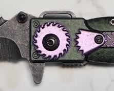 Vit USA Folding Knife With Machinery Style Handle, 3.25" Blade
