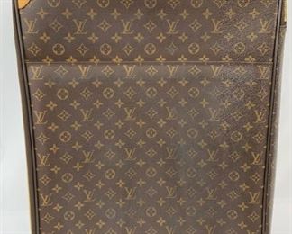 Louis Vuitton Monogram Canvas Pegase 65 Rolling Suitcase, Garment Bag, Dust Case, & Lock