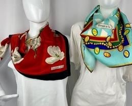 Vintage Tiffany & Co. Silk Scarves