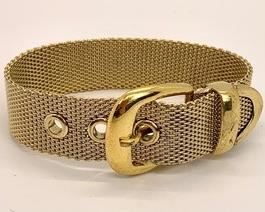 Vintage Rare Ralph Lauren Buckle Mesh Bracelet