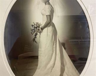 1965 Wedding Dress and Veil