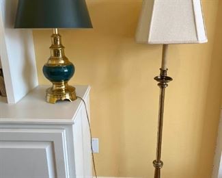 Leviton Brass Lamps, Older and Newer