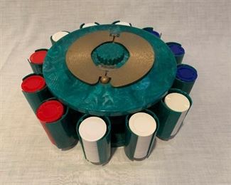 Revolving Poker Chip Rack