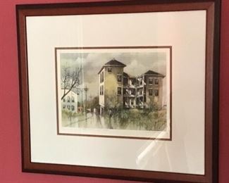 Robert Fabe Misty Morning Signed Numbered