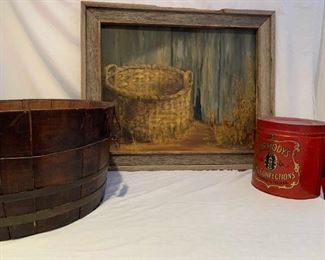 Rustic Canvas Painting and More