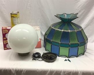 Tiffany Style Globe and More Lights