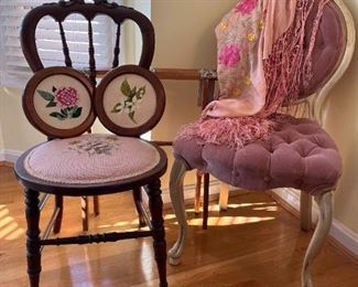 Vintage Chairs and Fun Accessories