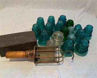 Vintage Glass Insulators and More